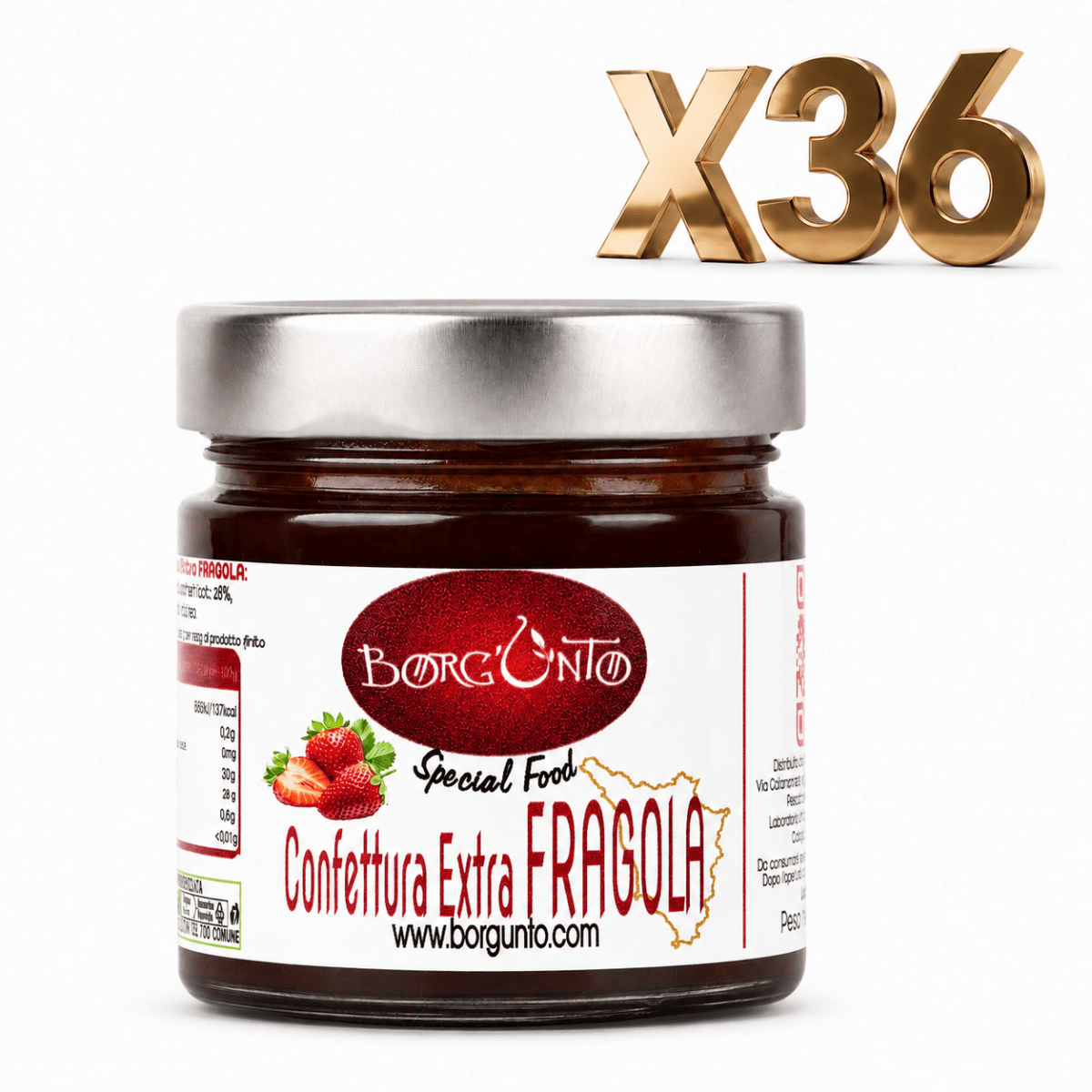 Confettura di Fragola Special Fruit – Borgunto - Borgunto